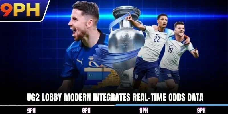 UG2 lobby modern integrates Real-time odds data